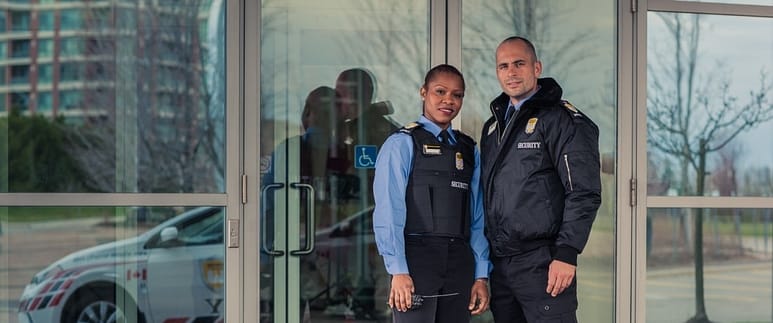 Wincon security guards protecting commercial or condo building